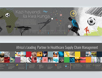 Imperial Kenya Warehouse Wall Displays